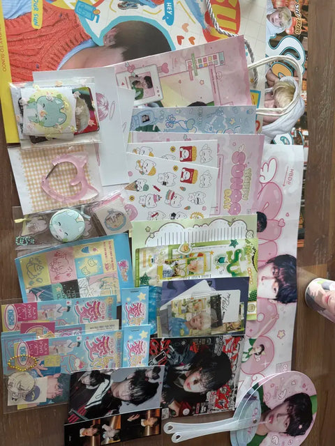 ENHYPEN Sunoo Kim Sunwoo Birthday Cafe Benefit Cup Holder Transfer