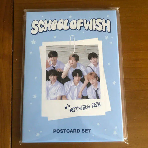 Unopened NCT Wish NWish Yushi SIO SI-O MD photocard postcard set transfer