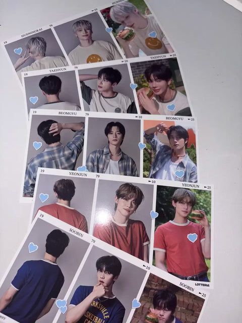 TXT Lotte리아 photocard sale