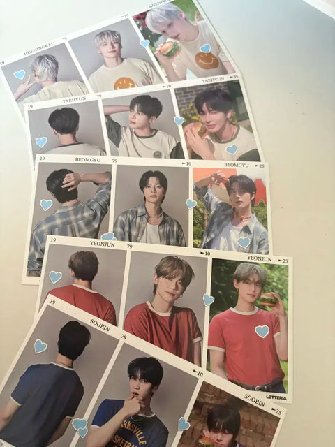 TXT Lotte리아 photocard sale