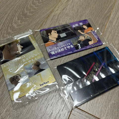 Haikyu Atsumu/Asahi/Nishinoya Card