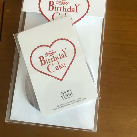 Full set) NCT Wish Yuushi MD Birthday Photocard ID Photo Transfer