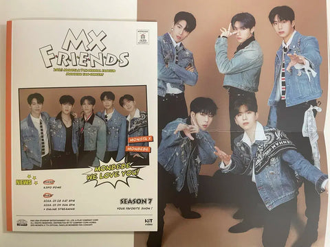 MONSTA X 7th Fan Concert MX Friends Kit Transfer