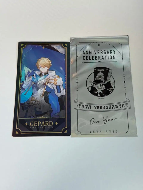 Honkai Star Rail 1st Anniversary Photo Card Gepard