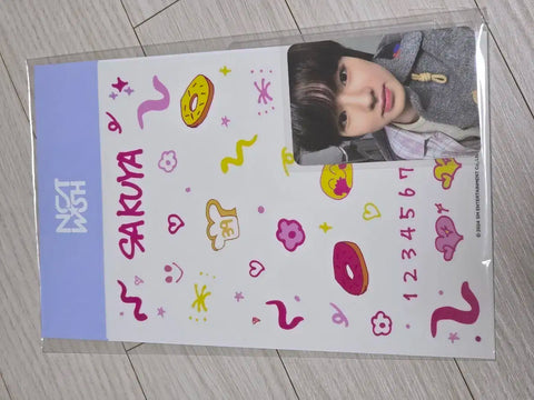 NCT Wish Pop-up Deco Sticker Sakuya
