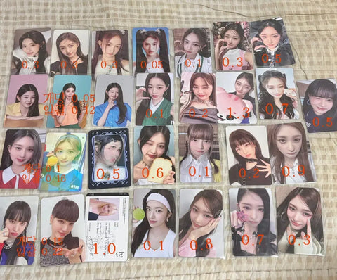 IVE album photocard unofficial goods mystery box (Wonyoung, Yujin, Iseo, Liz, Rei, Gaeul) for sale