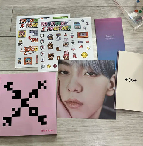 TXT Blue Hour 553 album transfer