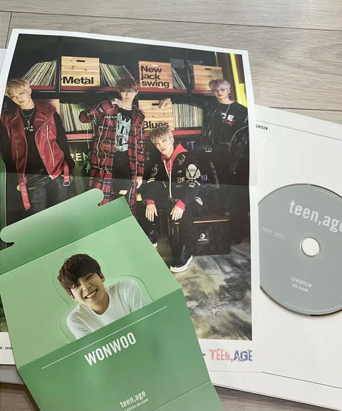 Seventeen Teenager White Version Unsealed Album