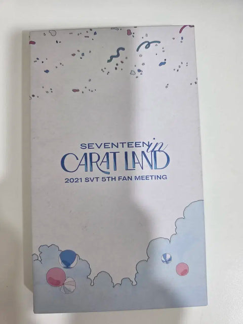 Seventeen Caratland SVT 5th 2021 Fan Meeting Postcard Set (New)