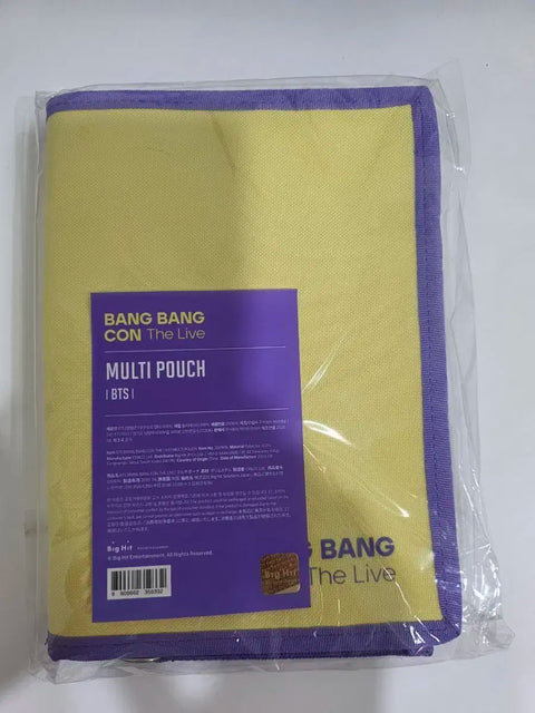 BTS Bang Bang Con Multi Pouch, unopened new product, for sale.