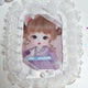 Kiki Pocket Handmade Toploader Photocard Decoration White Ribbon No. 03 Lace