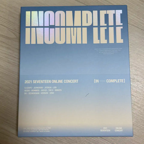 Seventeen Incomplete DVD
