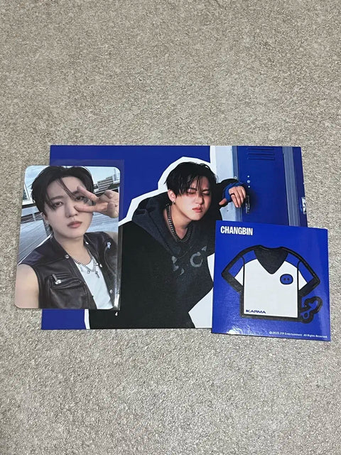 Stray Kids Karma Pop-up Changbin Photocard Transfer