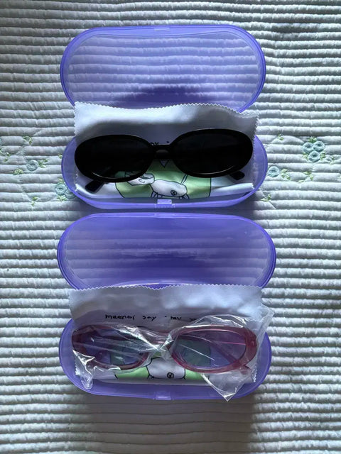 Batch) Meenoi Limited Edition Goods Sunglasses Black Purple