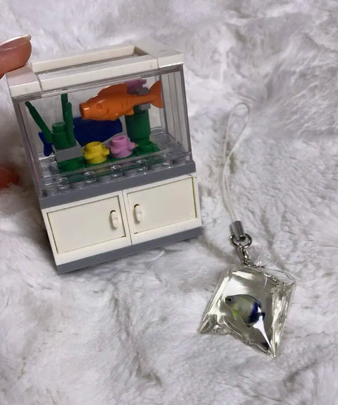 Lee Han Fish Keyring, Aquarium Sonminsoo Items Bundle Transfer