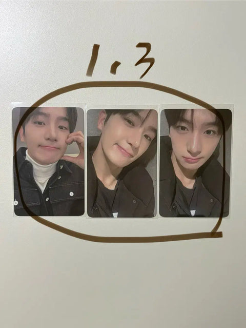 Selling The Boyz Hyunjae's Fromm photocard.