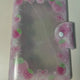 Ourmotif A6 photocard binder check strawberry transfer