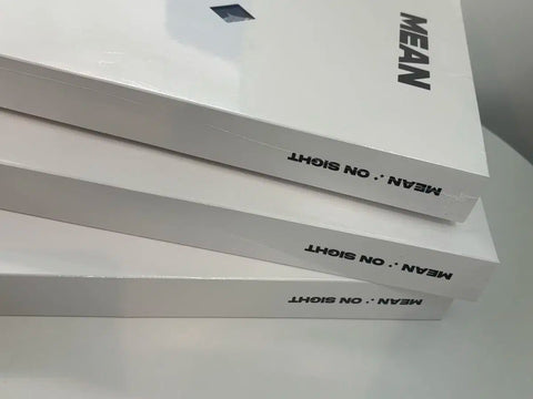 Minho Photo Exhibition MEAN:ON SIGHT Unopened Photobook