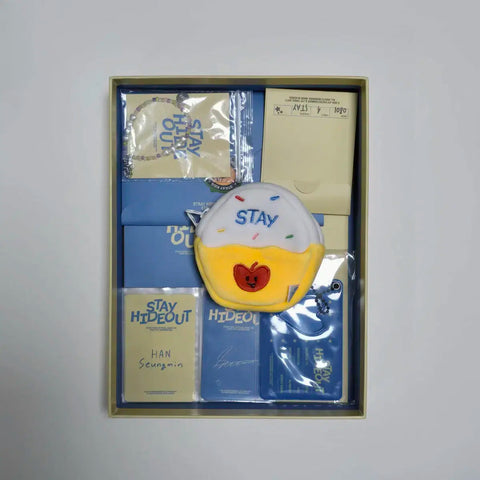 Stray Kids 4th Fan Club Kit Skiz Full Set, Includes Photocards, Opened (No ID Card)