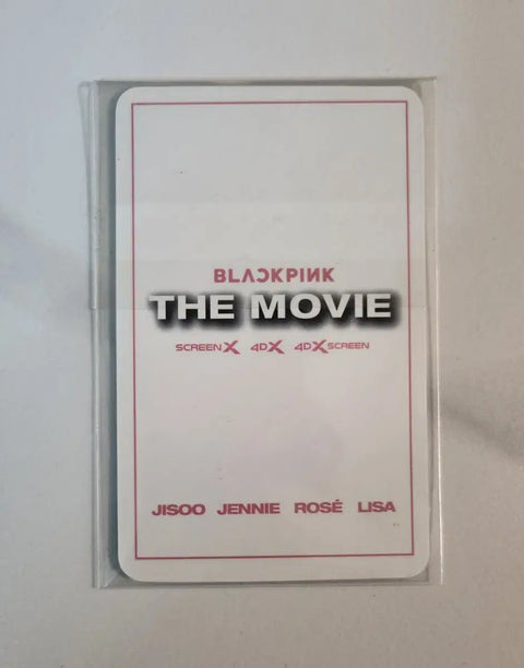 Blackpink The Movie Photocard Sale