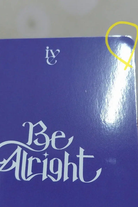 IVE Lee Seo Be Alright Tower Records Shibuya Lucky Draw Benefit