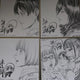 Attack on Titan Japanese Shikishi Special Bonus 4 Types Complete Set