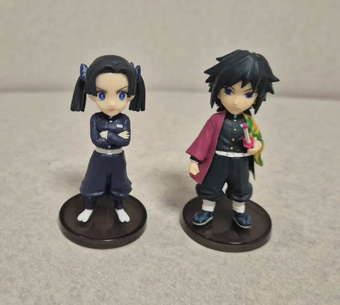 Demon Slayer Aoi and Giyu Figures