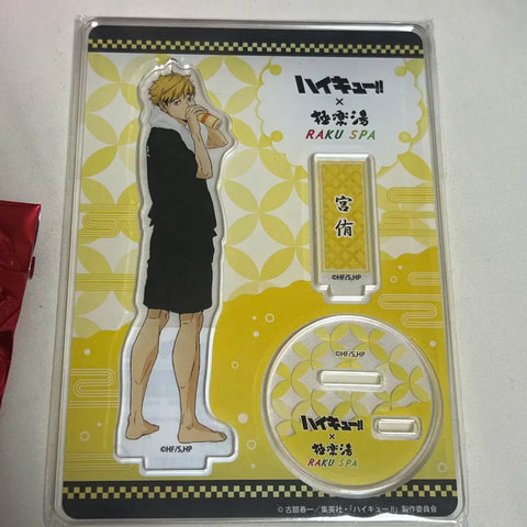 Haikyu!! Gokurakuyu Miya Atsumu Acrylic Can Badge Set