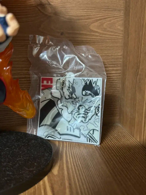 My Hero Academia Endeavor Figure Keychain Acrylic Service Box O