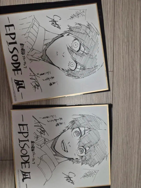 Blue Lock Episode Nagi Bonus Color Paper Rin Isagi Set