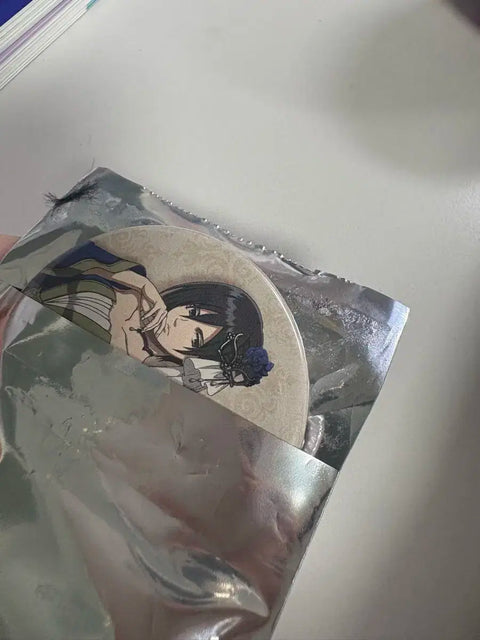 Selling Attack on Titan Mikasa can badge.