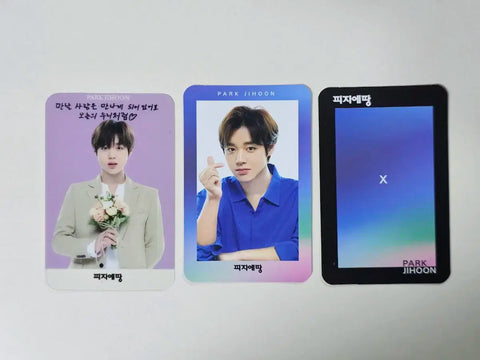 Park Jihoon Pizza Etang photocard set