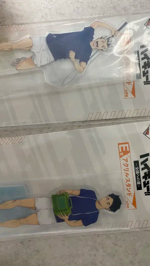 Haikyu!! Ichiban Kuji E Prize Acrylic Stand Bokuto Akaashi