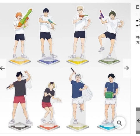 Haikyu!! Ichiban Kuji E Prize Acrylic Stand Bokuto Akaashi