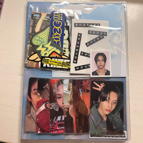 RIIZE Collect Book Album Full Set Wonbin Eunseok Anton Sohee Sungchan Shotaro ID Photo Stickers