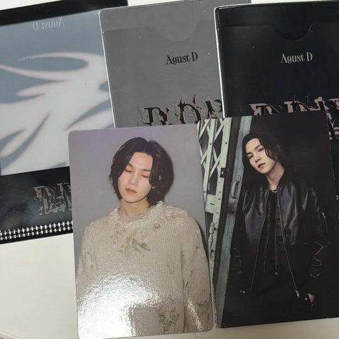 Agust D D-DAY Album Photocard Suga Photocard