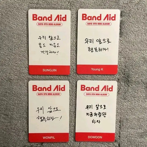 DAY6 Band-Aid Photocards - Bulk