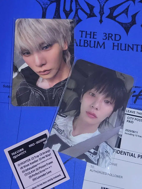 SHINee Key Hunter Soundwave Pre-order Benefit Archive Album Photo Card Transfer
