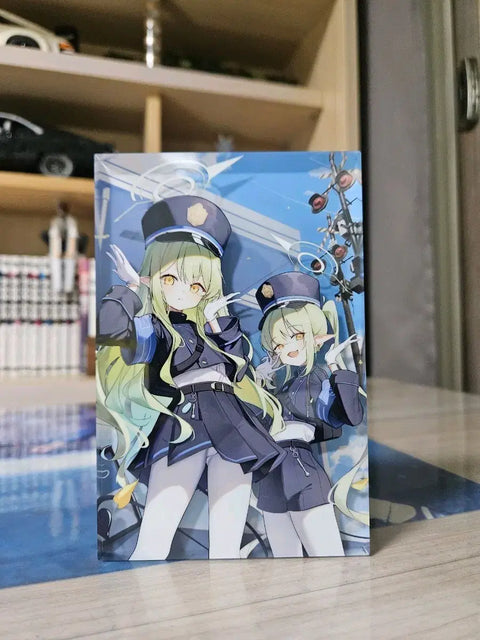 Blue Archive Tetsudou Kaki Acrylic Block Acrylic