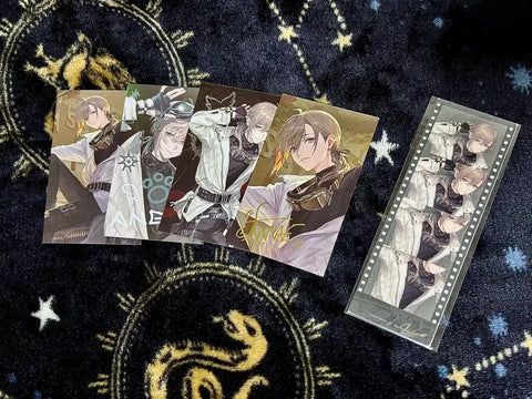 Nijisanji Kanae Rare Bonus Chronoir 7th Anniversary Cheki Metal Card Film Bonus Set