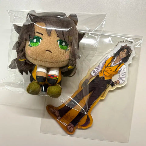 Disney Twisted Wonderland Savanaclaw Leona Uniform Acrylic Keychain Plush