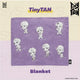 BTS TinyTAN Blanket CHEERS Version 90 * 75cm