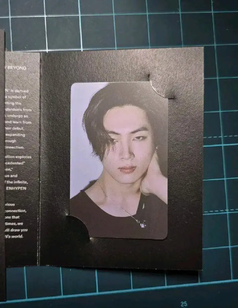 ENHYPEN Jay Unseen Exhibition Entrance Poca (Photocard) Transfer