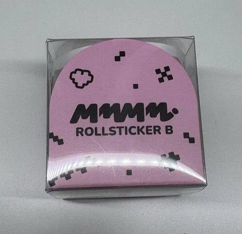 므메미무 Roll Sticker B Version 2nd Anniversary Pop-up Goods Transfer