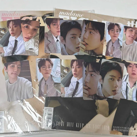Baekhyun Figaro A+B+13 Photocards