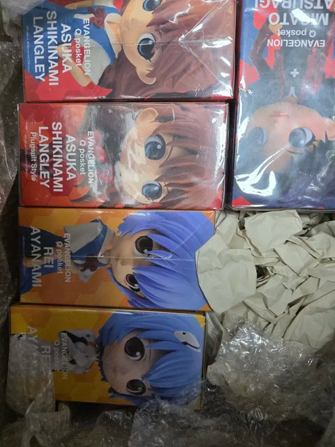 Evangelion Qposket Figures 10 Types Bundle