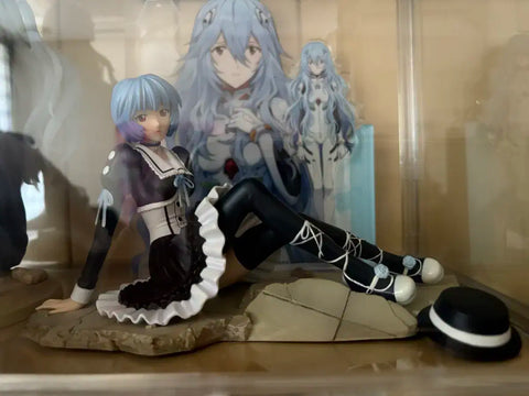 Evangelion Ayanami Rei Gothic Lolita Gothic Figure Classic Beautiful Girl
