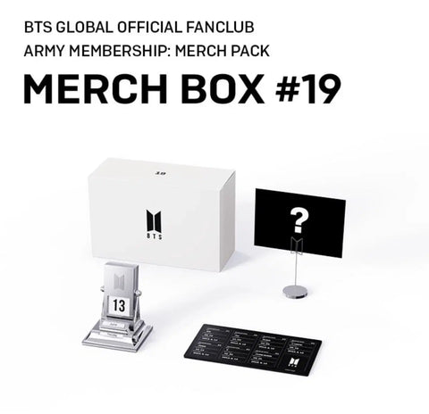 BTS Merch Box #19 Unopened