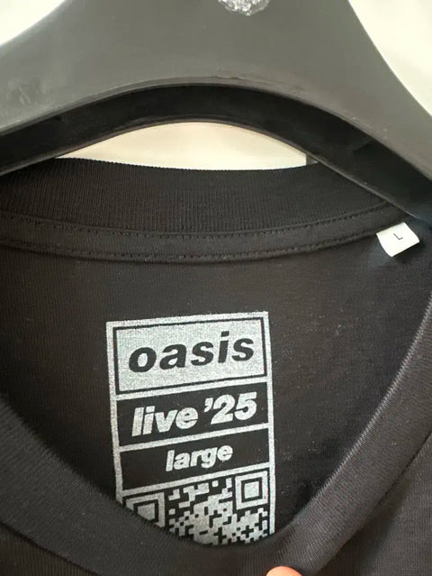 Oasis T-shirt 2025 Tour Official Merch