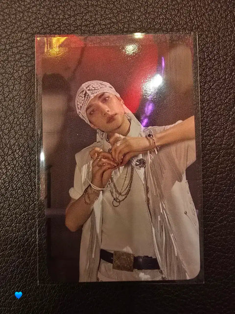 Stray Kids Ceremony Pop-up Real Touch QR Photocard Photocards Hyunjin